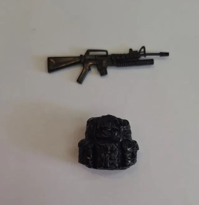 Boneco Cobra, Comandos em Ação, em Excelente Estado, com Equipamentos  - Foto 6