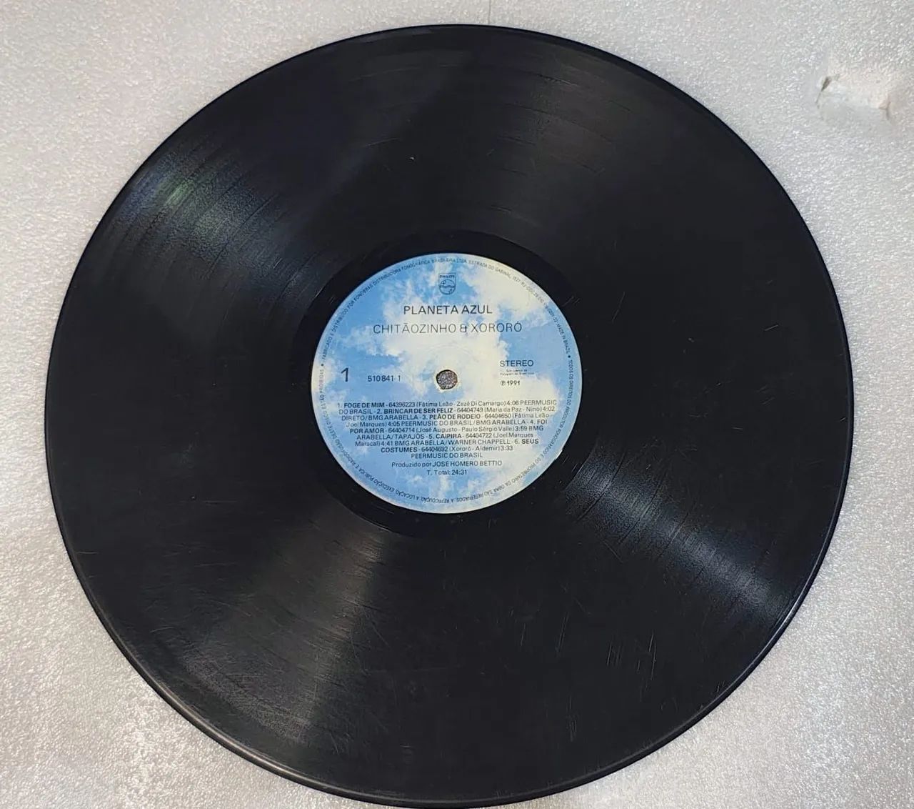 LP Vinil- Chitãozinho e Xororó - Planeta Azul - Foto 3