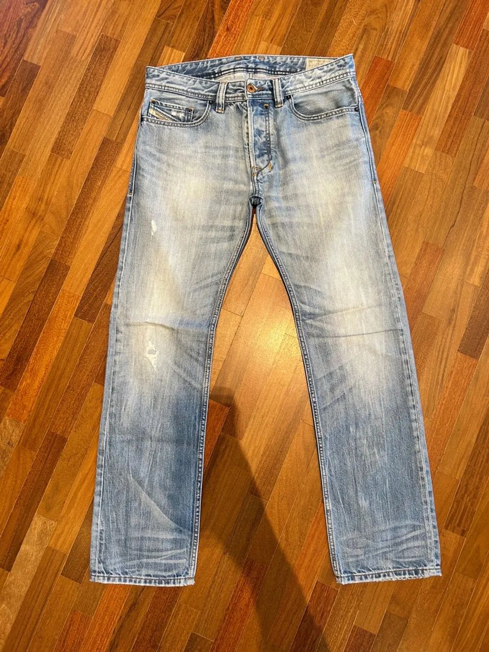 Calça Jeans Diesel Azul Claro - Original