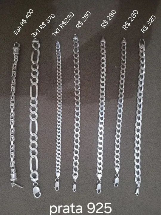 Corrente de prata - Foto 2