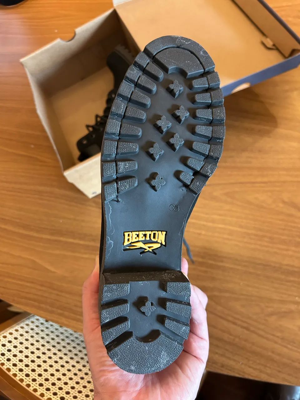 Bota coturno beeton feminina 38 - Foto 2