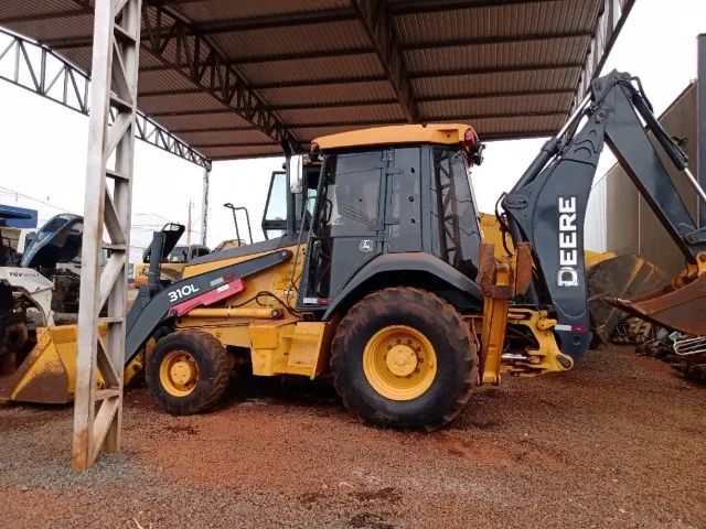 retroescavadeira john deere 310 l 4x4 cabinada ano 2019 - Foto 3