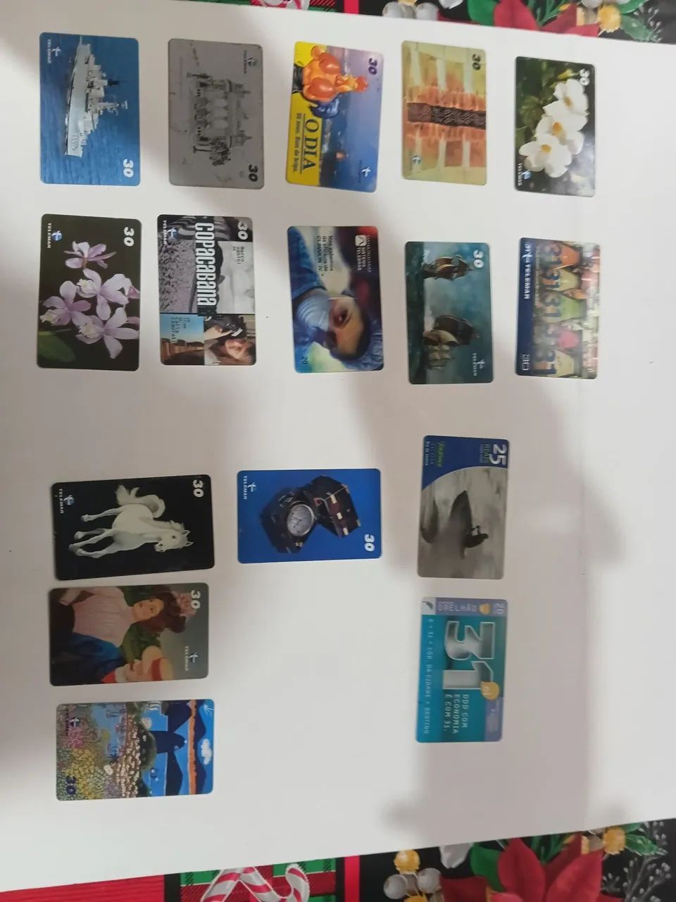 Lote de cartões telefônicos  - 60 peças  - Foto 3