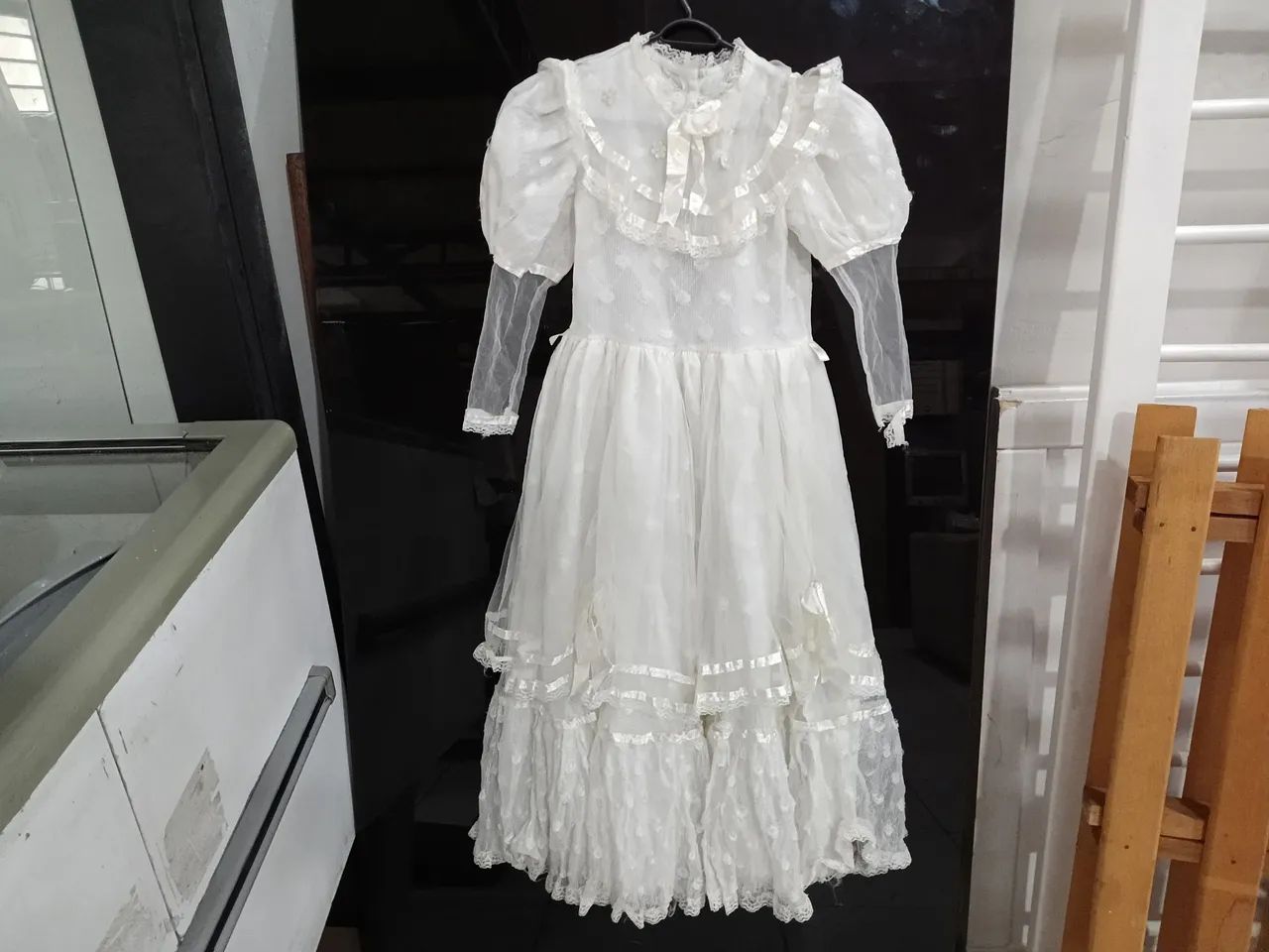 Vestido Infantil Branco 