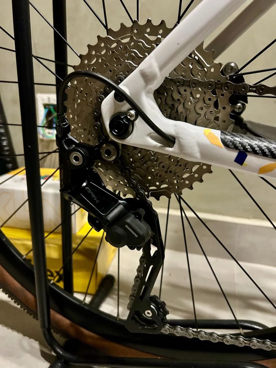 Bicicleta Gravel Caloi Arenita Shimano GRX 2x10v - Foto 4