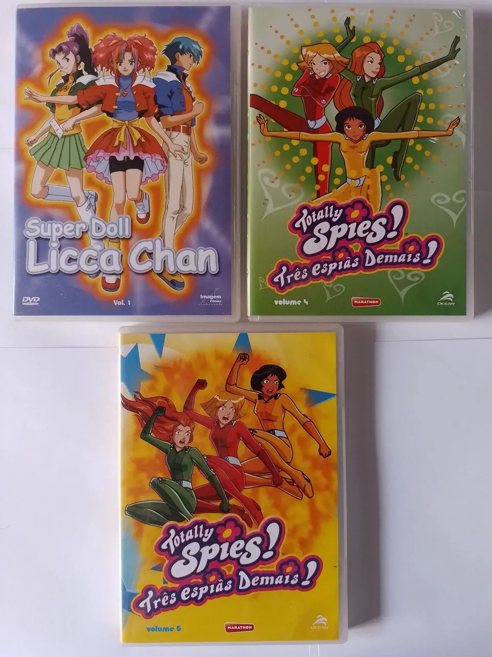 masamislipslikesuger様9/21【2004】キノコ   インカ 3 Dvds Animes Super Doll Licca Chan + Totally Spies! Originais