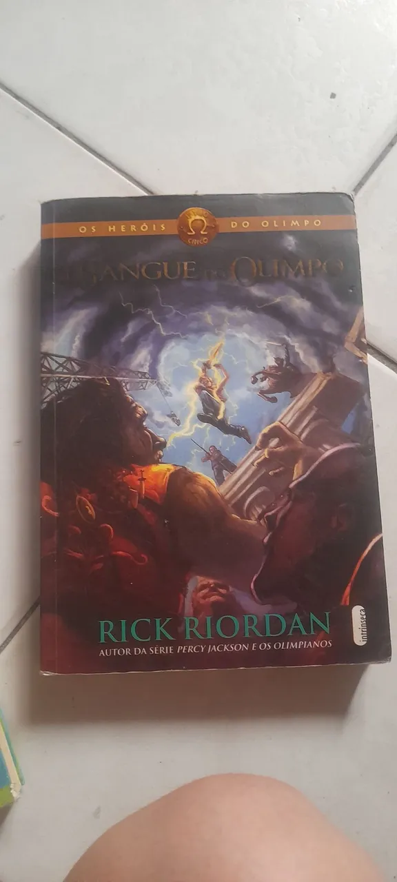 Livro Sangue do Olimpo - Os Heróis do Olimpo