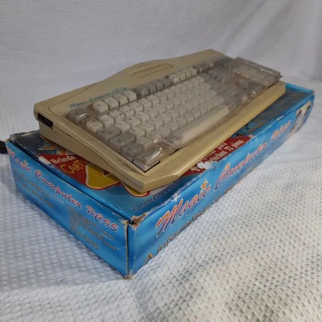 famiclone 8 bits magic computer na caixa cib - Foto 3