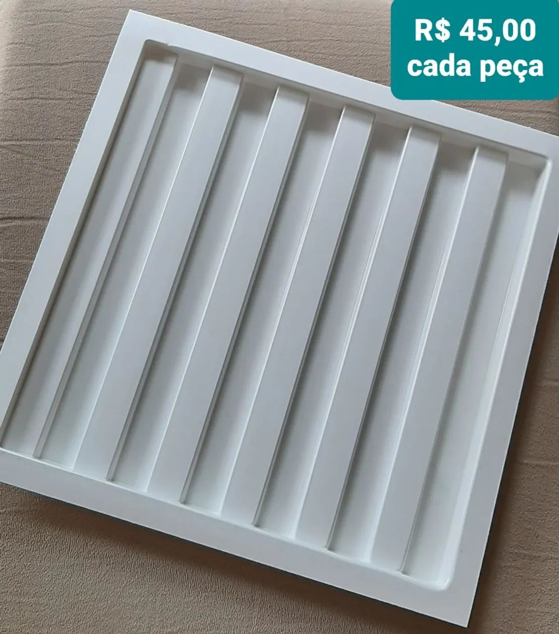 Formas para fazer placas de Gesso 3D - Foto 3