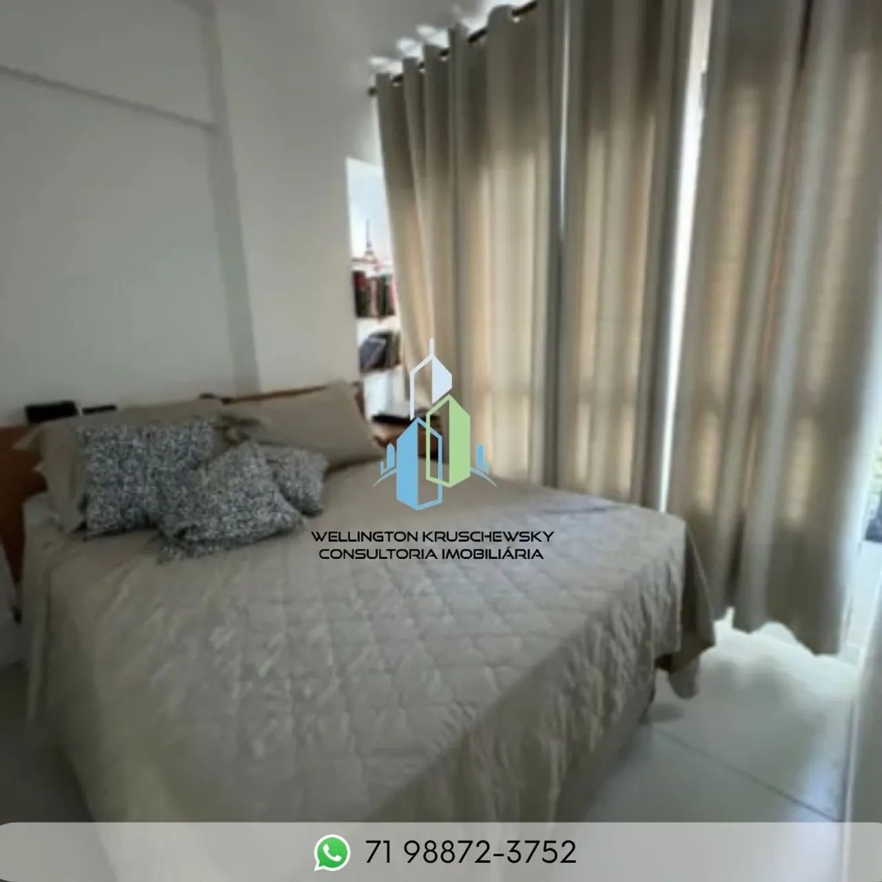 APARTAMENTO NORTE/SUL MOBILIADO DECORADO 29m² 1 QUARTO 1 GARAGEM INFRA VENDE BARRA - Foto 3