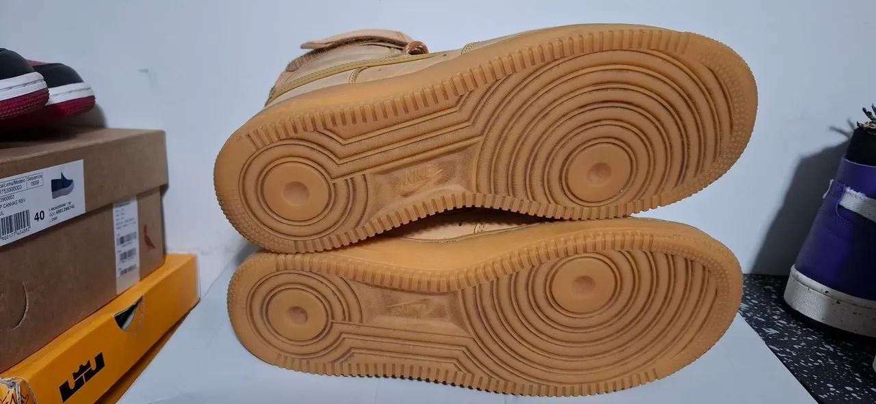 Tenis air force 1 high flax  - Foto 4
