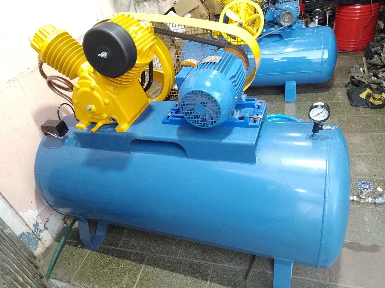 Compressor Schulz msv 20 pés 350l 175 libras 