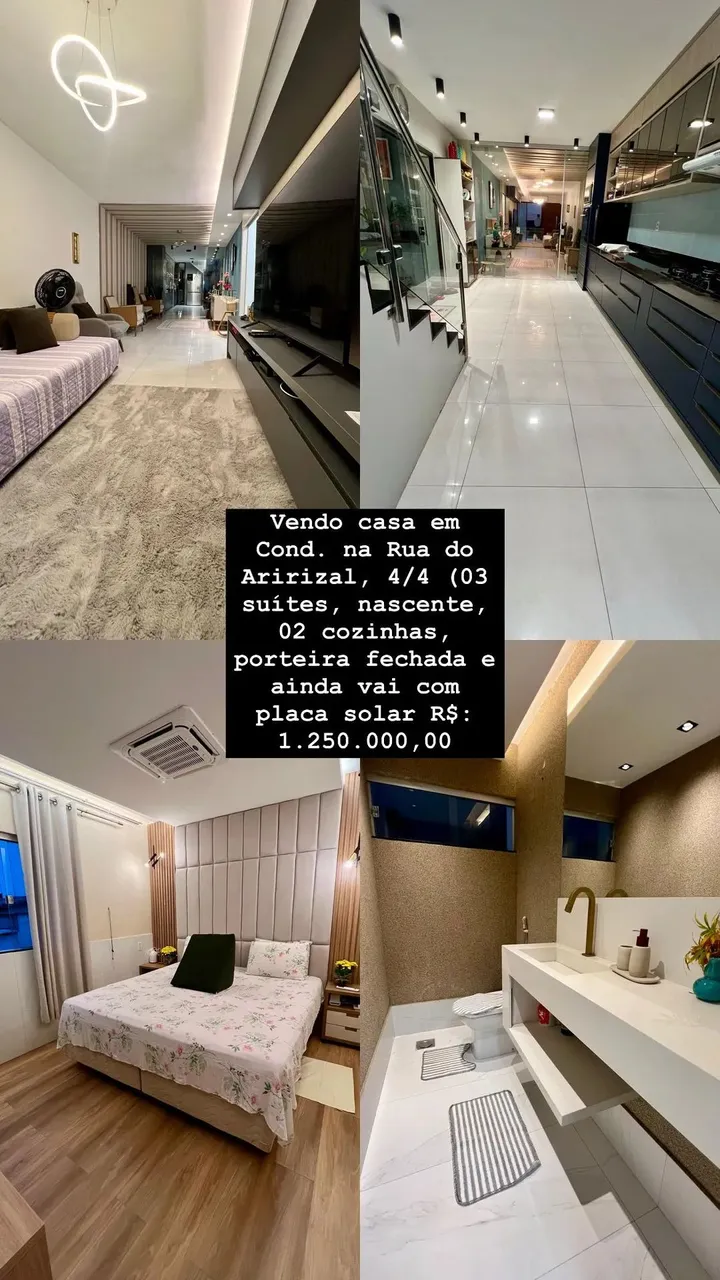 Casa condomínio para venda no Aririzal, Cohama - São Luís - MA