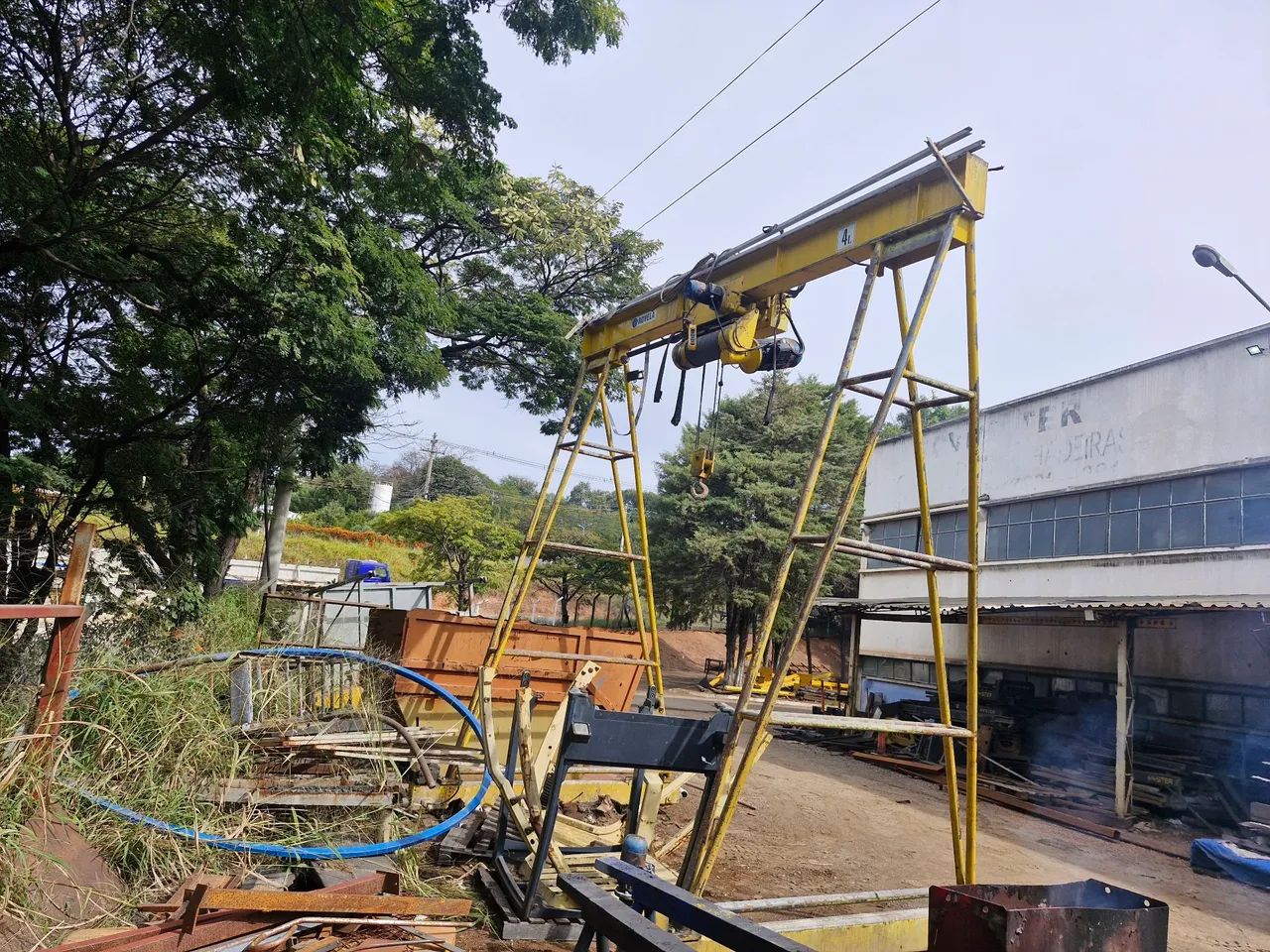 Portico  sem talha  p 4 toneladas  - Foto 5