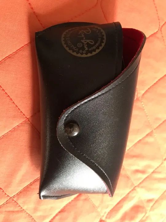 Óculos de Sol Ray Ban Metal original com capa e flanela  - Foto 5