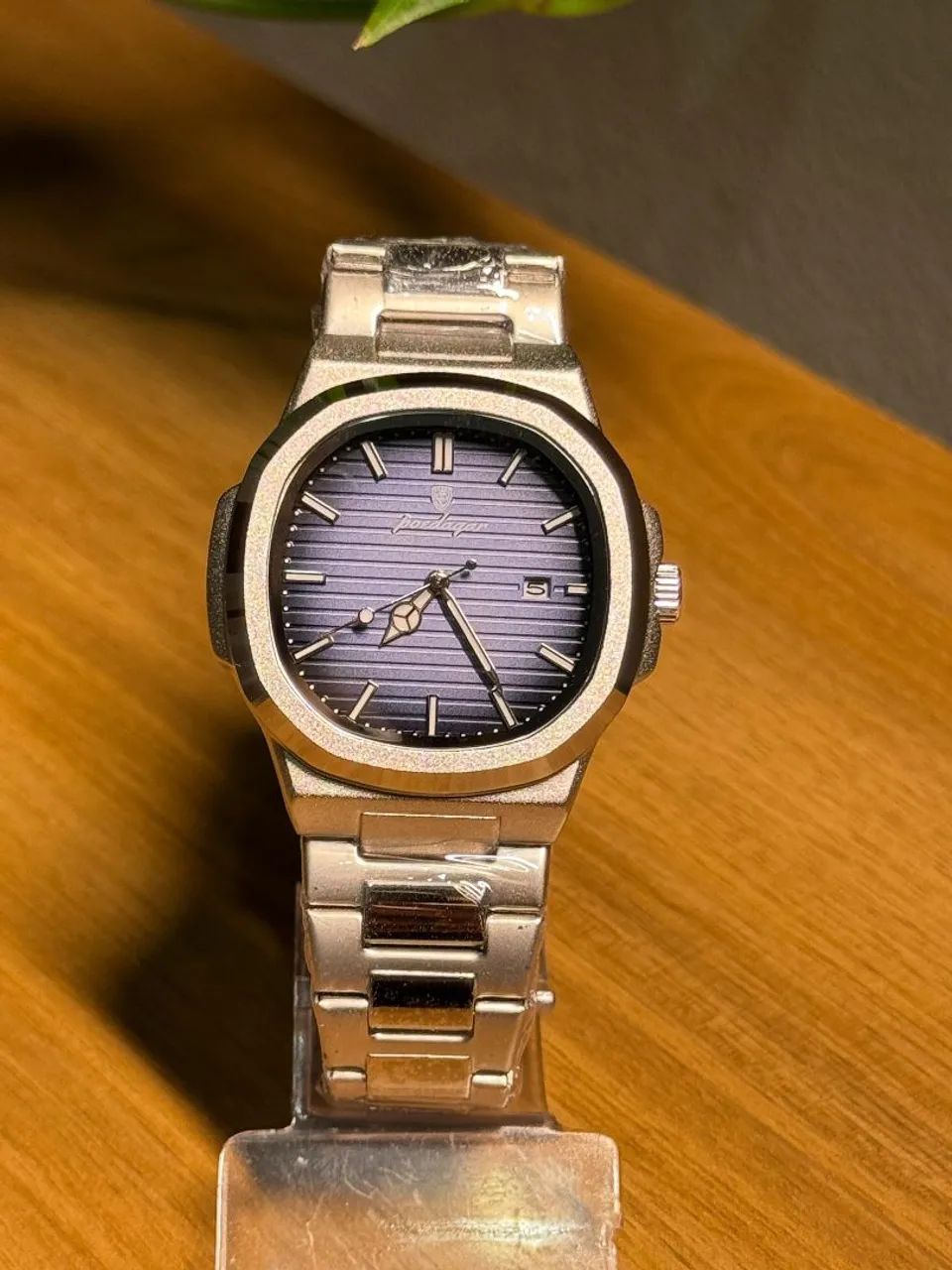 Relógio Masculino Poedagar Luxo - À Prova d?Água, Design Quadrado, Aço Inox<br> - Foto 2