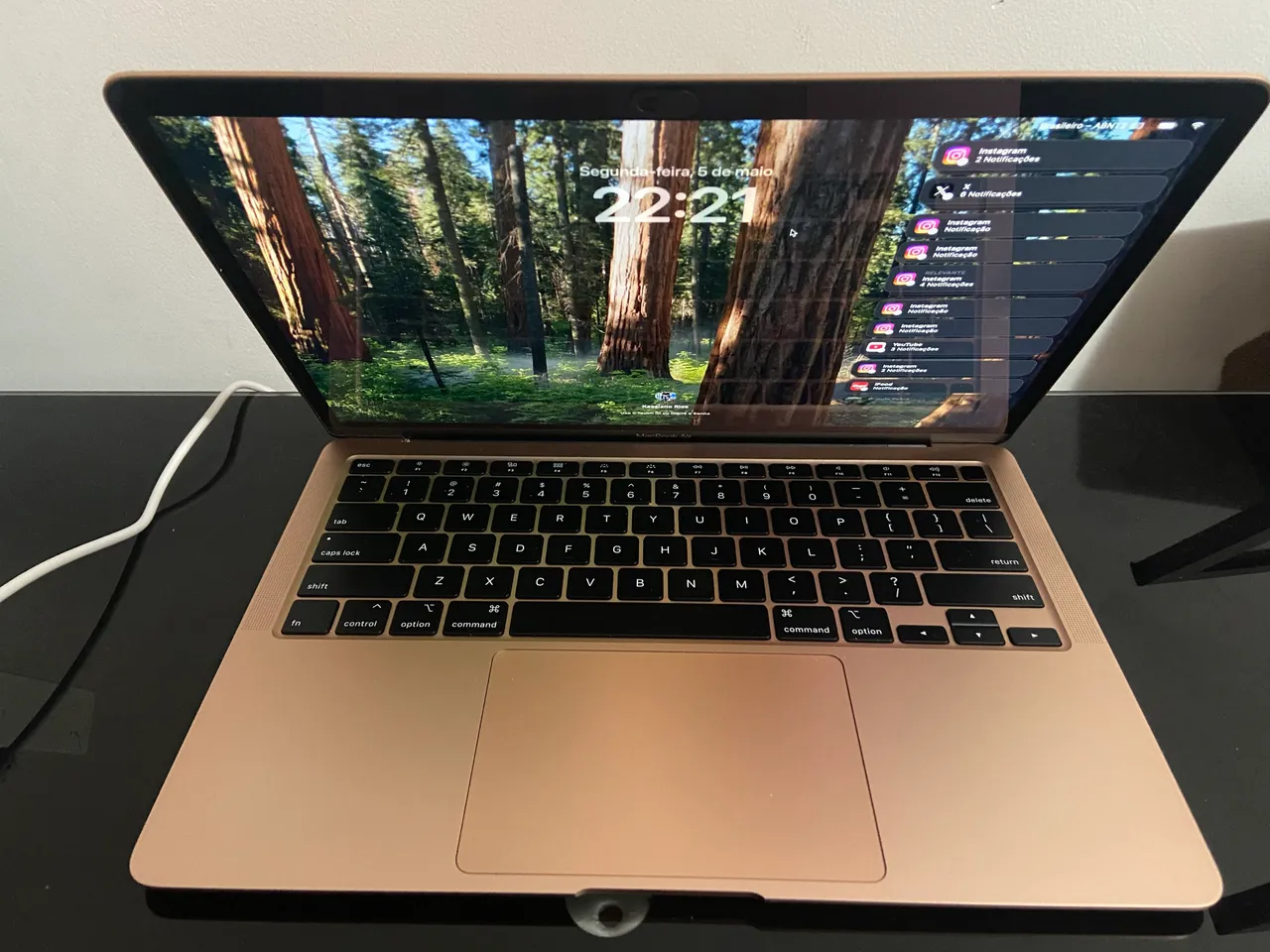 【値下げしました】Macbook air 2020年 ゴールド macbook air gold