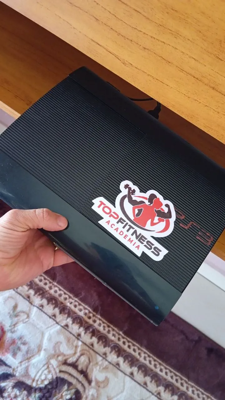 Playstation 3 super slim troco pplay:4 mas 500 volta