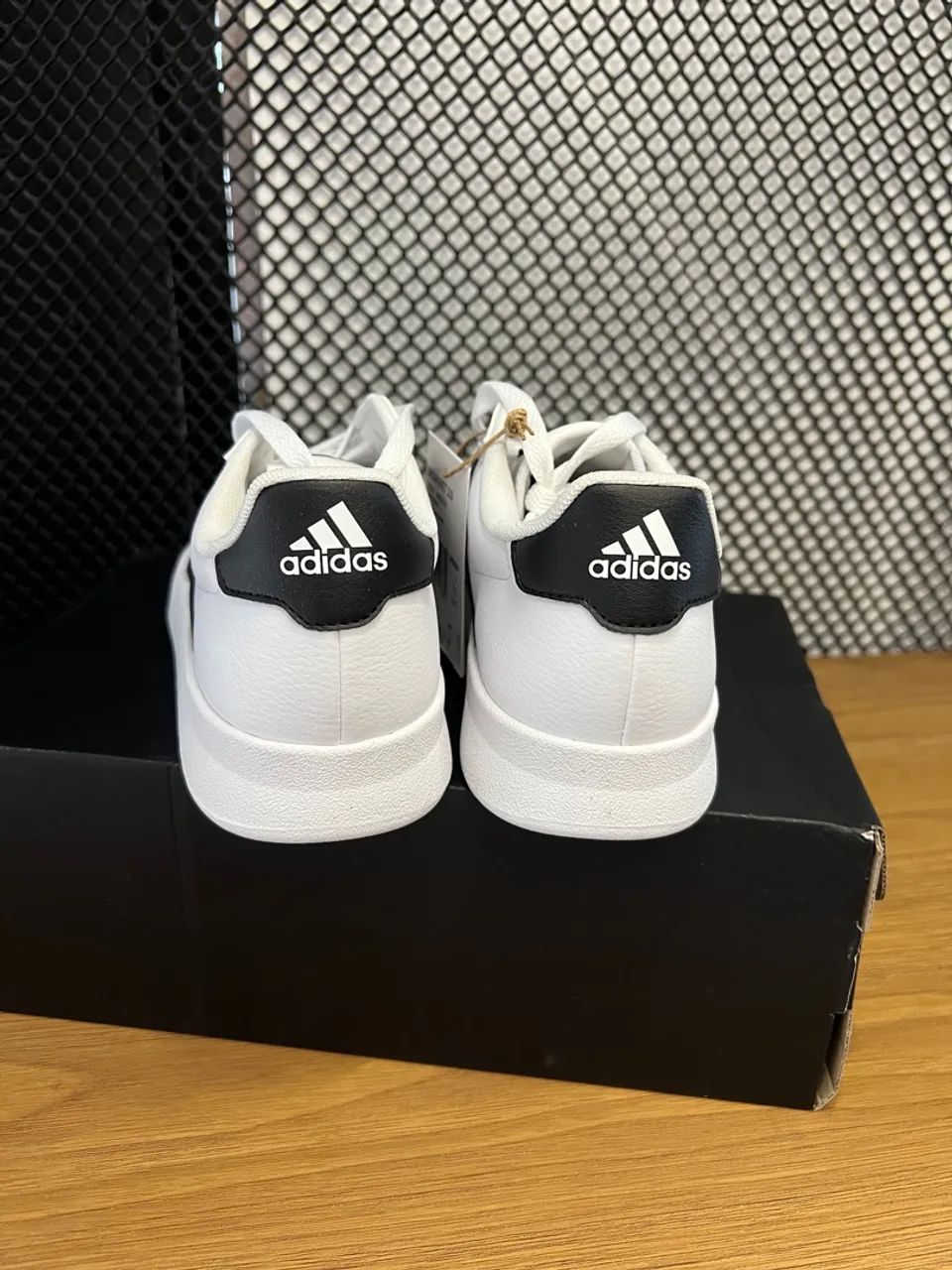 Tênis Adidas Breaknet 2.0 - Branco Original  - Foto 6