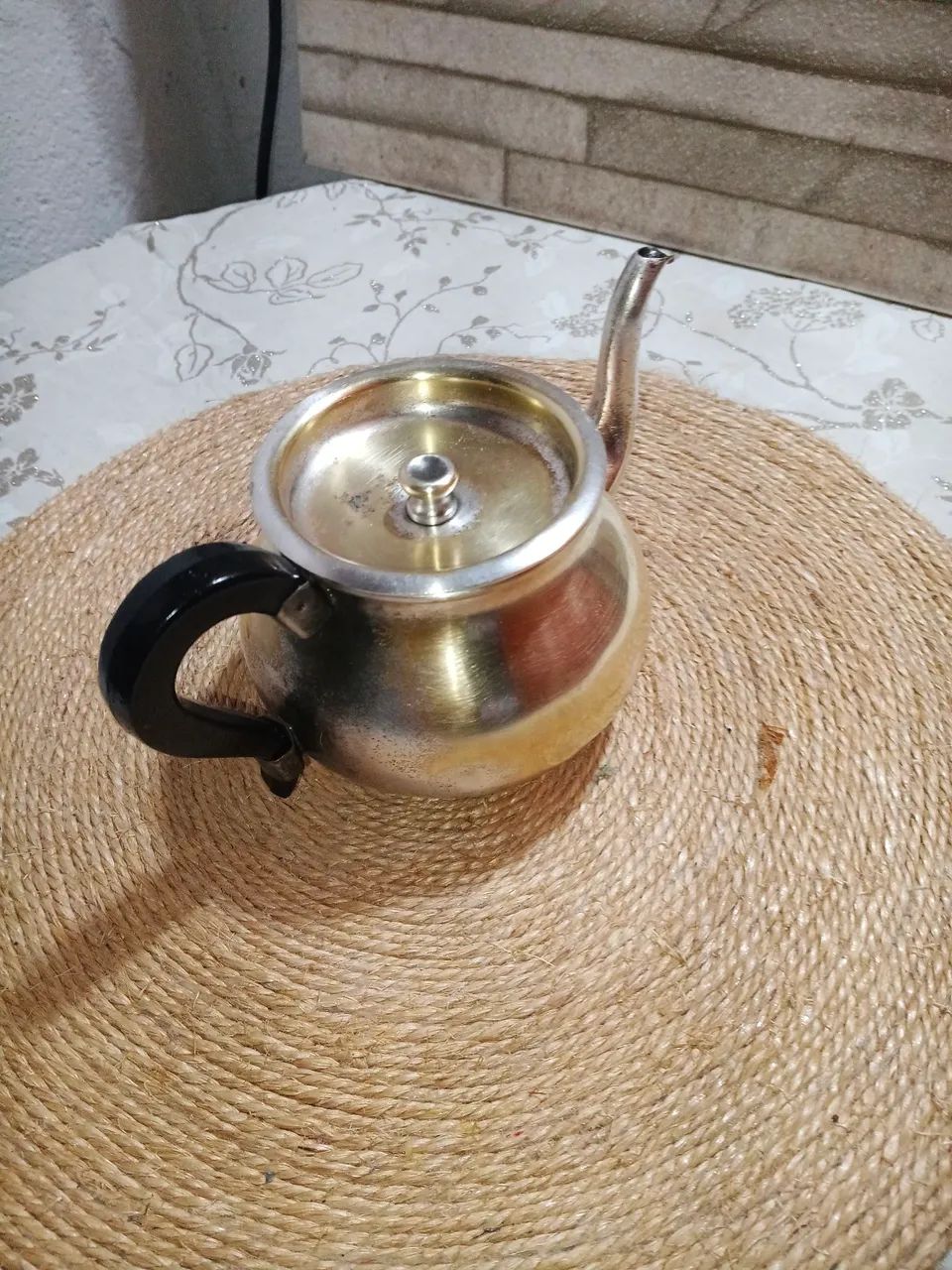 Bule de Chá Vintage prata Wolf  década de 70 - Foto 4