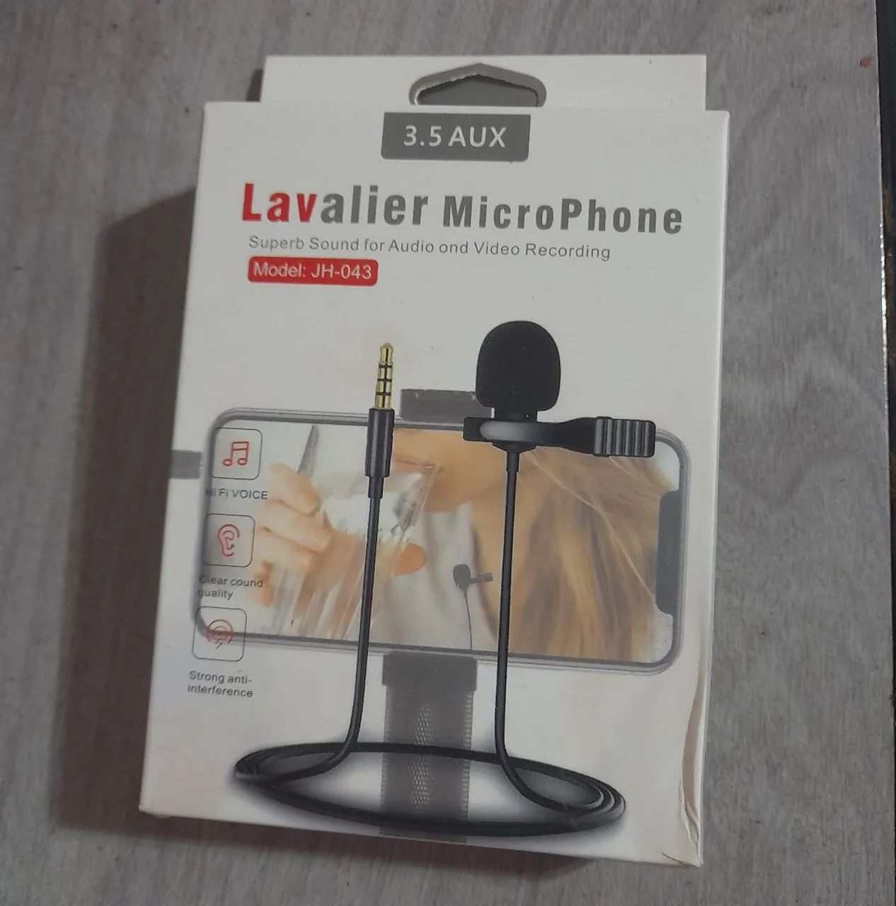 Microfone de Lapela para Celular  - Foto 2