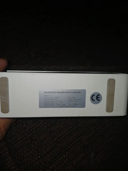 Relógio Digital  Bluetooth Despertador LED Mesa Mesa Quarto - Foto 4