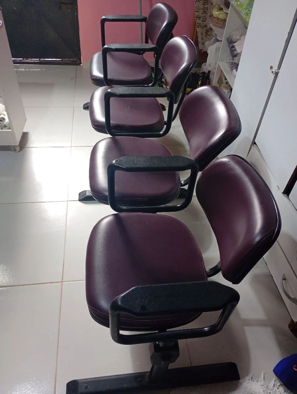 Cadeiras flex conjunto de 4 acentos. - Foto 5