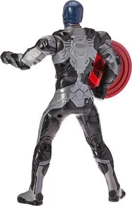 Boneco Marvel Avengers Capitão América Eletrônico Hasbro E3358 Original Novo Lacrado - Foto 4