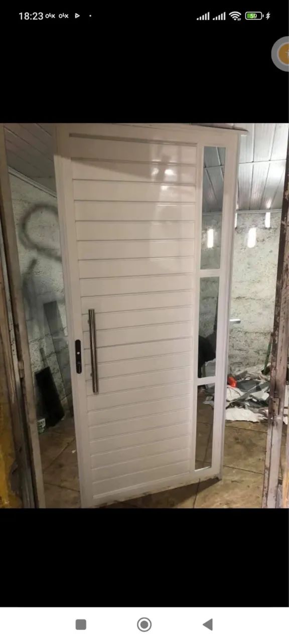 Porta galvanizada 64840780245379121