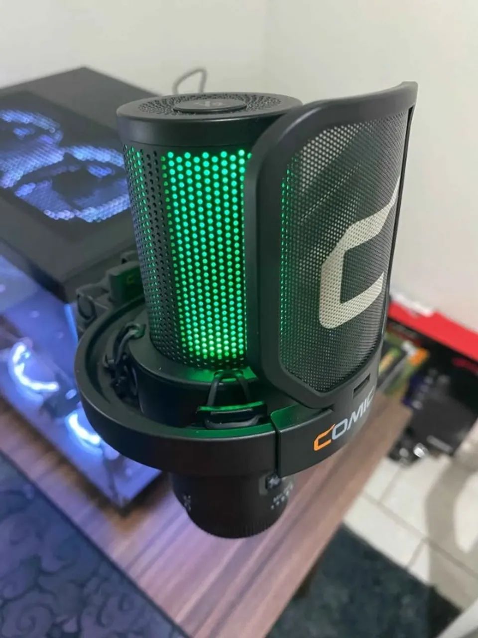 Microfone Cômica Gamer + braço articulado64302951508098124