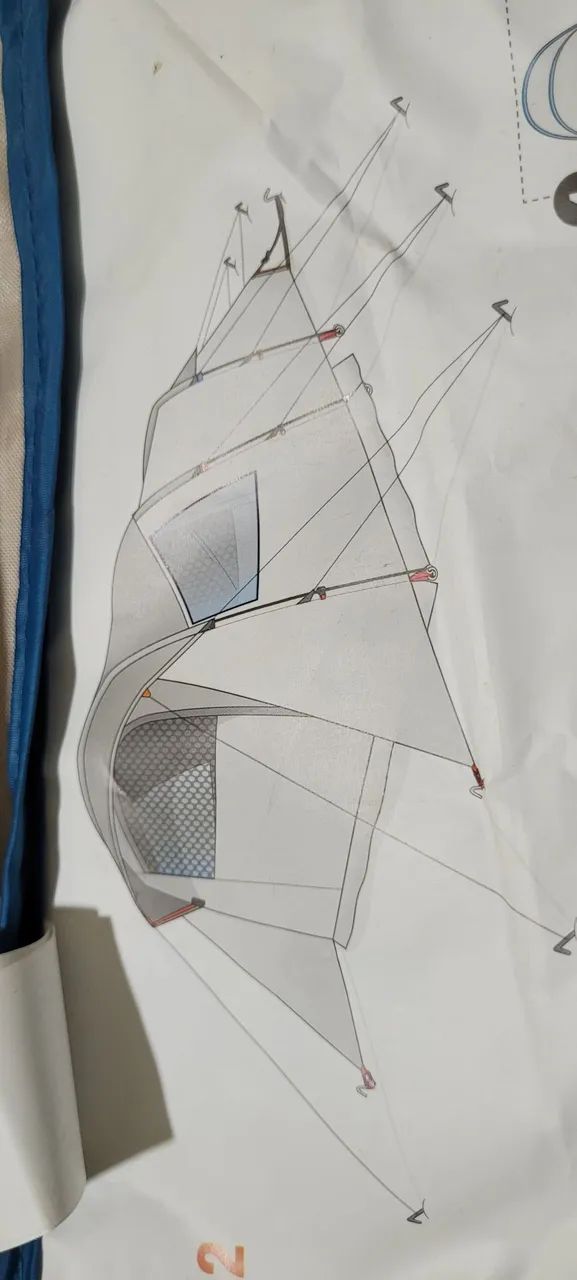 Barraca Quechua Arpenaz Family 5.2 para 5 pessoas, 3 adultos  e 2 crianças  - Foto 3