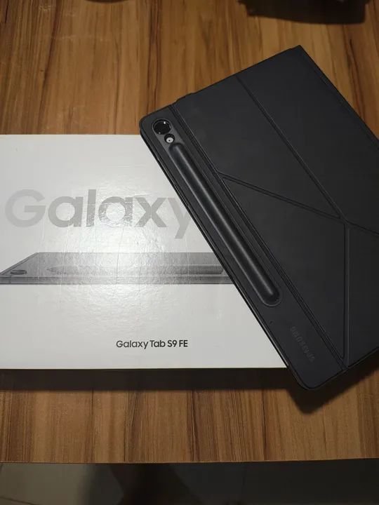Tablet Galaxy S9 FE top na garantia novo aceito trocas  - Foto 4