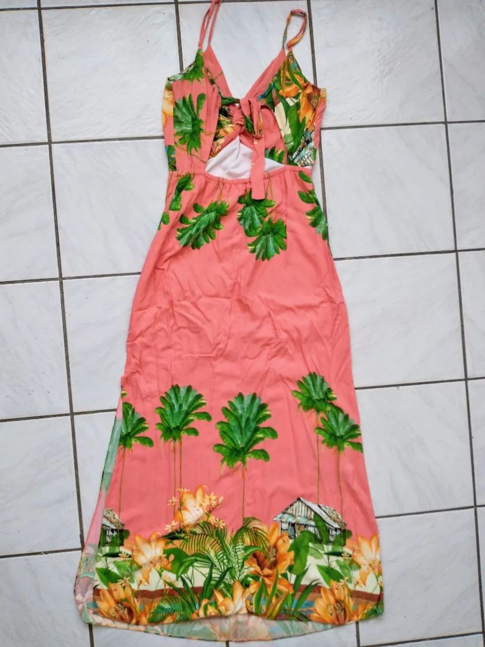 Vestido Floral viscose  - Foto 4