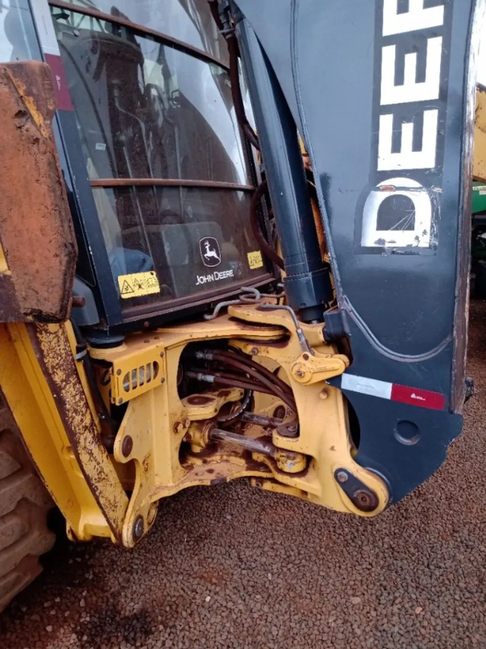 retroescavadeira john deere 310 l 4x4 cabinada ano 2019 - Foto 4