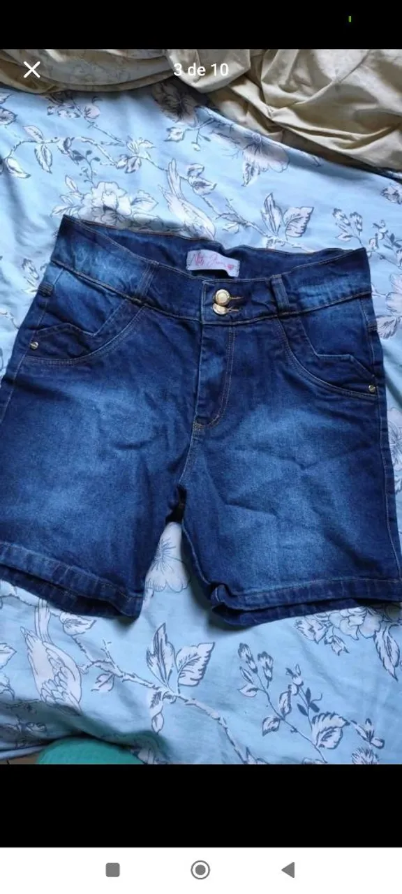 Short Jeans Feminino