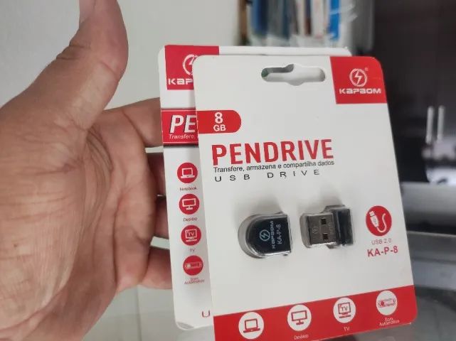 Pen drive 8Gb - Novo - Foto 3