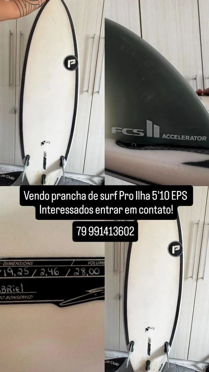 Prancha de surf em excelente estado aceito trocas.  - Foto 4