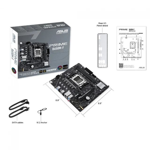 Asus PRIME B650M-F + NF