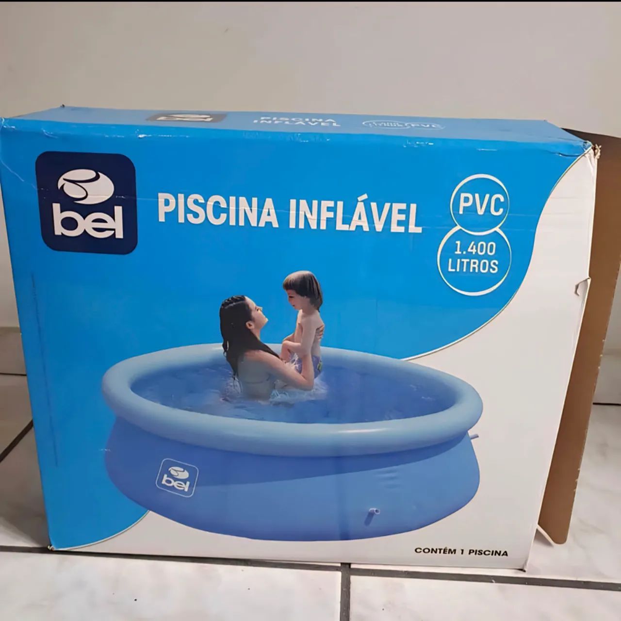 Piscina inflável 1400 lts