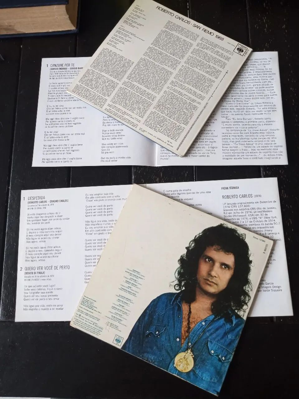 CDs ROBERTO CARLOS San Remo 1968 / 1974 - Foto 2