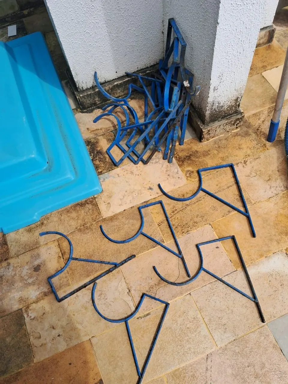Estrutura para Escada de Piscina