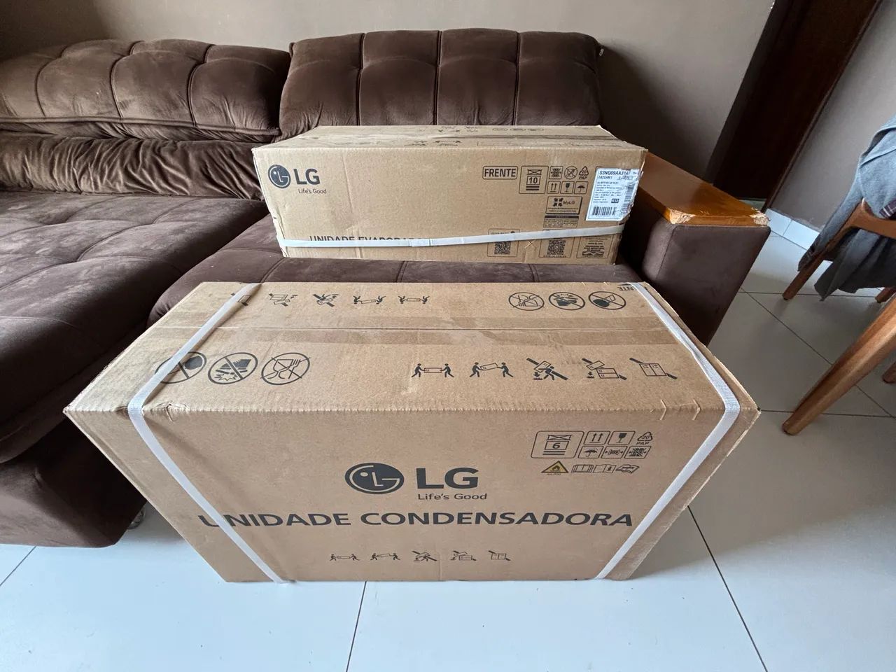 Ar condicionado lacrado 