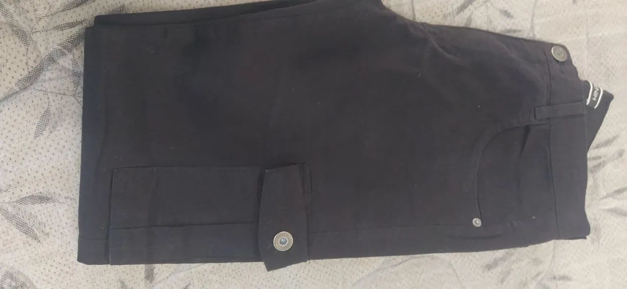 Calça Jeans Max Denim Preta - Foto 5