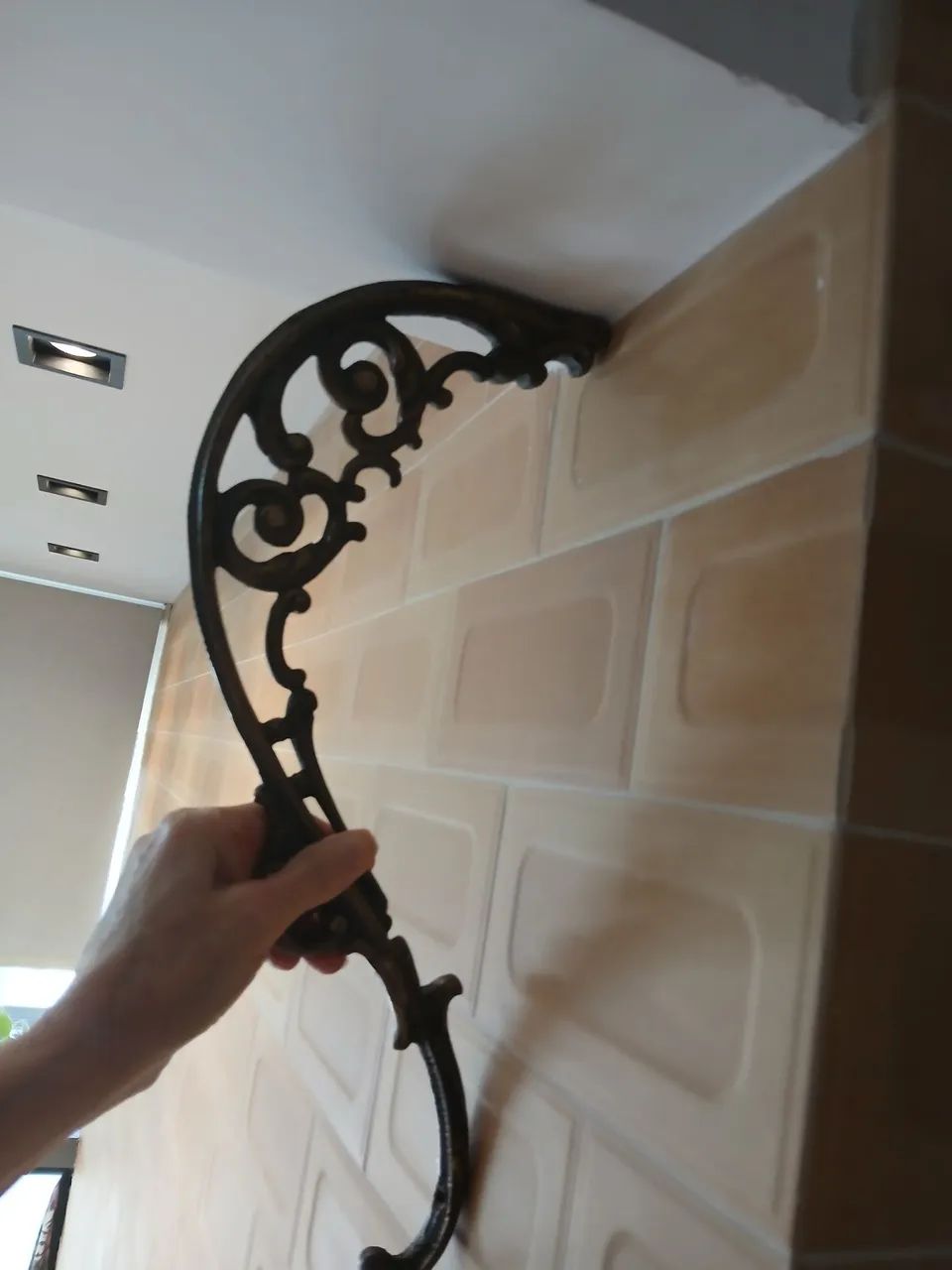 Decoracao rara antiga em metal nobre,1.2 kg cada,toda trabalhada. - Foto 5