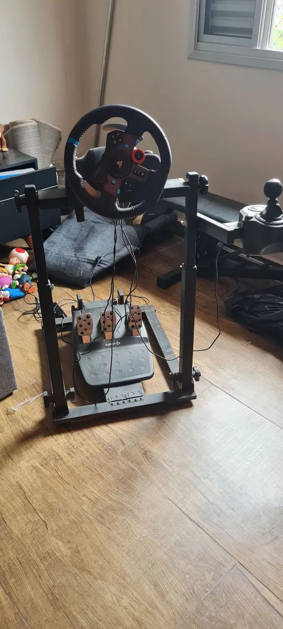 Volante e câmbio Logitech G29 para PlayStation SEM COCKPIT - Foto 4