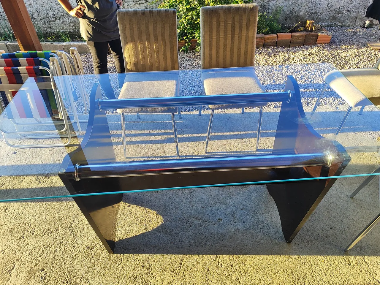 Mesa de vidro