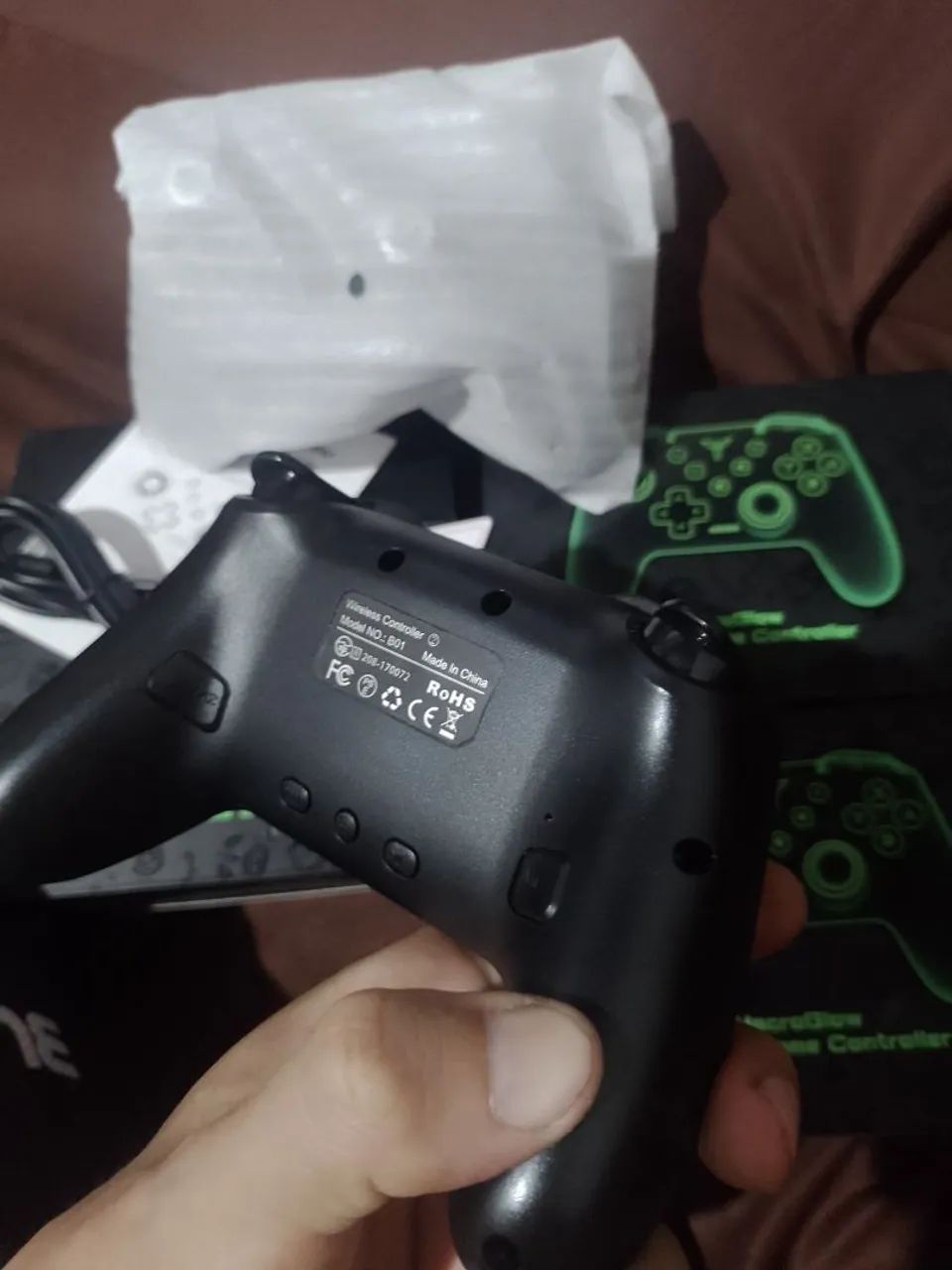 Controle gamepad Q12 Nintendo,Pc,Android e ios - Foto 3