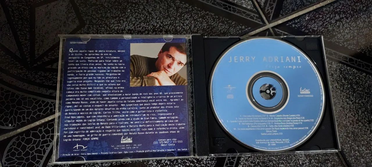 CD original Jerry Adriani - Foto 2