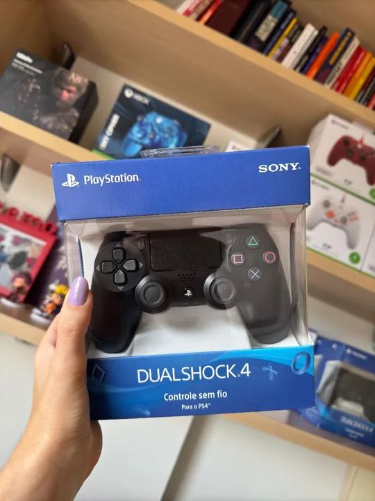Controle PS4 PC TV - Novo - Foto 2