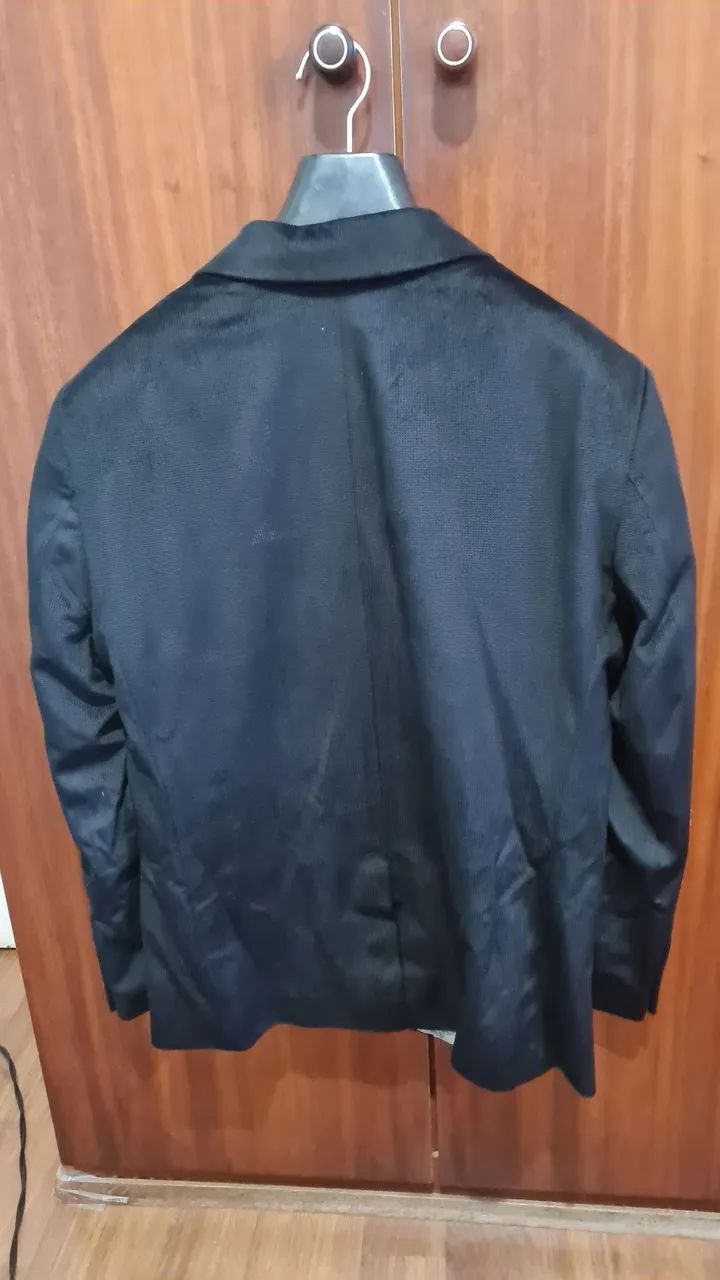 Blazer Masculino Preto - Foto 4